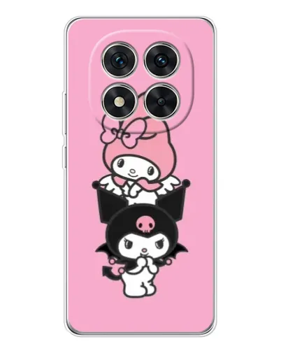 Чехол для Xiaomi Redmi Note 14 Pro с картинкой «My Melody и Kuromi» Чехол для Xiaomi Redmi Note 14 Pro с картинкой «My Melody и Kuromi»