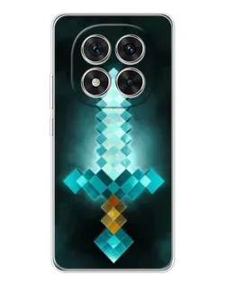 Чехол для Xiaomi Redmi Note 14 Pro с картинкой «Алмазный меч неон» Чехол для Xiaomi Redmi Note 14 Pro с картинкой «Алмазный меч неон»