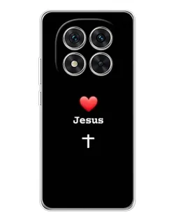 Чохол для Xiaomi Redmi Note 14 Pro з картинкою «Серце - Jesus» Чохол для Xiaomi Redmi Note 14 Pro з картинкою «Серце - Jesus»