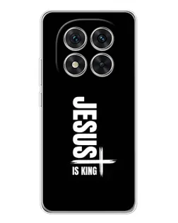 Чехол для Xiaomi Redmi Note 14 Pro с картинкой «Вертикаль веры Jesus»