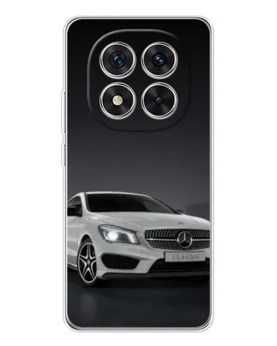 Чехол для Xiaomi Redmi Note 14 Pro с картинкой «Mercedes AMG GT Silver»