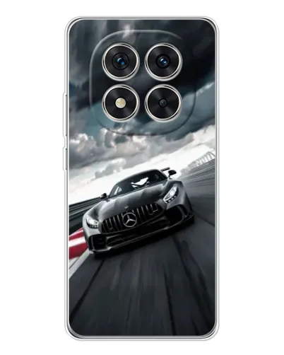 Чехол для Xiaomi Redmi Note 14 Pro с картинкой «Гоночный Mercedes AMG»