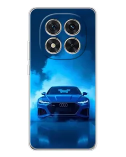 Чехол для Xiaomi Redmi Note 14 Pro с картинкой «Audi — голубая энергия»