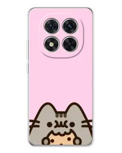 Чехол для Xiaomi Redmi Note 14 Pro с картинкой «Pusheen и печенье» Чехол для Xiaomi Redmi Note 14 Pro с картинкой «Pusheen и печенье»