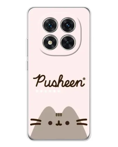 Чехол для Xiaomi Redmi Note 14 Pro с картинкой «Pusheen логотип» Чехол для Xiaomi Redmi Note 14 Pro с картинкой «Pusheen логотип»