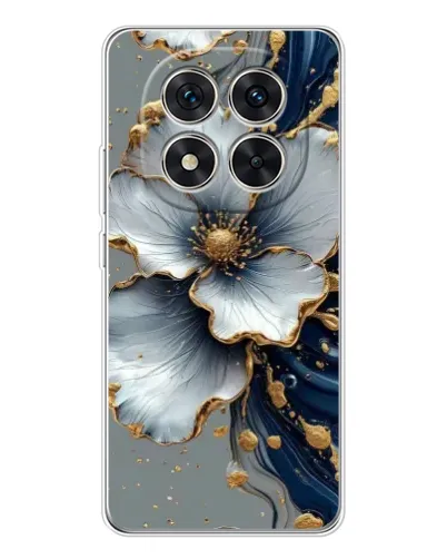 Чехол для Xiaomi Redmi Note 14 Pro с картинкой «Белый цветок и золотой флюид» Чехол для Xiaomi Redmi Note 14 Pro с картинкой «Белый цветок и золотой флюид»