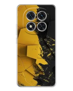 Чохол для Xiaomi Redmi Note 14 Pro з картинкою «Золоті уламки геометрії»