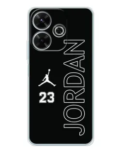 Чехол для Xiaomi Redmi Note 14 SE 5G с картинкой «Jordan Vertical»