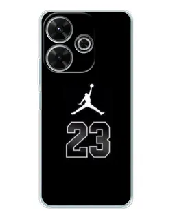 Чехол для Xiaomi Redmi Note 14 SE 5G с картинкой «Jordan Flight 23»