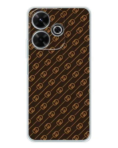 Чехол для Xiaomi Redmi Note 14 SE 5G с картинкой «Gucci — золотые диагонали» Чехол для Xiaomi Redmi Note 14 SE 5G с картинкой «Gucci — золотые диагонали»