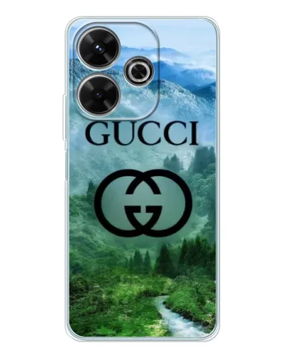Чехол для Xiaomi Redmi Note 14 SE 5G с картинкой «Gucci — горный пейзаж» Чехол для Xiaomi Redmi Note 14 SE 5G с картинкой «Gucci — горный пейзаж»