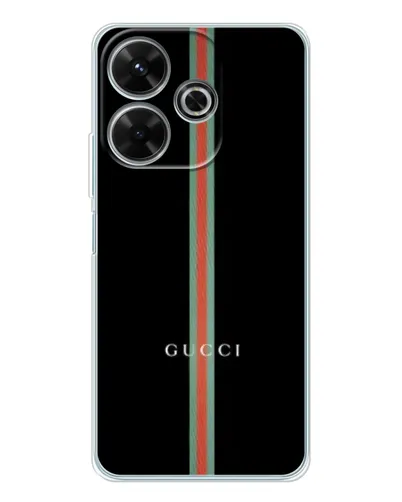 Чехол для Xiaomi Redmi Note 14 SE 5G с картинкой «Gucci — строгая линия» Чехол для Xiaomi Redmi Note 14 SE 5G с картинкой «Gucci — строгая линия»