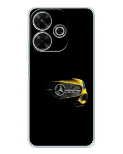 Чехол для Xiaomi Redmi Note 14 SE 5G с картинкой «Mercedes — ретро стиль»