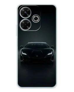 Чехол для Xiaomi Redmi Note 14 SE 5G с картинкой «Черный Lamborghini Aventador» Чехол для Xiaomi Redmi Note 14 SE 5G с картинкой «Черный Lamborghini Aventador»