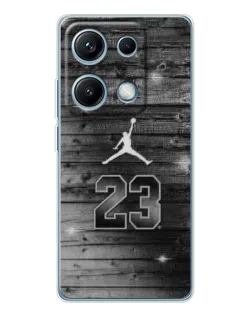 Чехол для Xiaomi Redmi Note 14S с картинкой «Jordan Carbon 23»