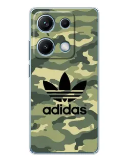 Чехол для Xiaomi Redmi Note 14S с картинкой «Милитари стиль Adidas» Чехол для Xiaomi Redmi Note 14S с картинкой «Милитари стиль Adidas»