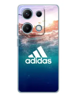 Чехол для Xiaomi Redmi Note 14S с картинкой «Океанская глубина адидас» Чехол для Xiaomi Redmi Note 14S с картинкой «Океанская глубина адидас»
