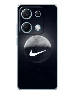 Чехол для Xiaomi Redmi Note 14S с картинкой «Nike в стиле граффити»