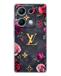 Чехол для Xiaomi Redmi Note 14S с картинкой «Цветочный Louis Vuitton» Чехол для Xiaomi Redmi Note 14S с картинкой «Цветочный Louis Vuitton»