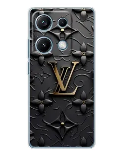 Чехол для Xiaomi Redmi Note 14S с картинкой «Кожаная текстура LV» Чехол для Xiaomi Redmi Note 14S с картинкой «Кожаная текстура LV»