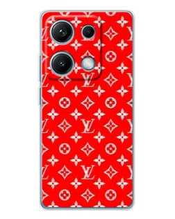 Чехол для Xiaomi Redmi Note 14S с картинкой «Яркий паттерн LV» Чехол для Xiaomi Redmi Note 14S с картинкой «Яркий паттерн LV»