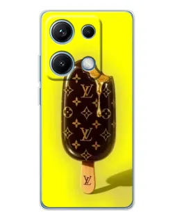 Чехол для Xiaomi Redmi Note 14S с картинкой «Мороженое от LV» Чехол для Xiaomi Redmi Note 14S с картинкой «Мороженое от LV»
