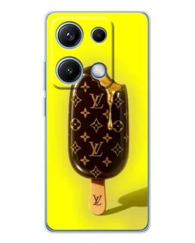 Чехол для Xiaomi Redmi Note 14S с картинкой «Мороженое от LV» Чехол для Xiaomi Redmi Note 14S с картинкой «Мороженое от LV»