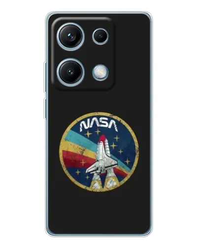 Чехол для Xiaomi Redmi Note 14S с картинкой «NASA — эмблема миссии» Чехол для Xiaomi Redmi Note 14S с картинкой «NASA — эмблема миссии»