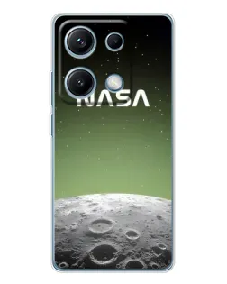 Чехол для Xiaomi Redmi Note 14S с картинкой «NASA — лунный градиент» Чехол для Xiaomi Redmi Note 14S с картинкой «NASA — лунный градиент»
