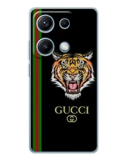 Чехол для Xiaomi Redmi Note 14S с картинкой «Тигр Gucci» Чехол для Xiaomi Redmi Note 14S с картинкой «Тигр Gucci»