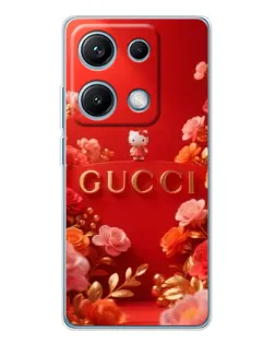 Чехол для Xiaomi Redmi Note 14S с картинкой «Gucci — золотой сад» Чехол для Xiaomi Redmi Note 14S с картинкой «Gucci — золотой сад»