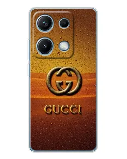 Чехол для Xiaomi Redmi Note 14S с картинкой «Gucci — солнечный градиент» Чехол для Xiaomi Redmi Note 14S с картинкой «Gucci — солнечный градиент»