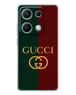 Чехол для Xiaomi Redmi Note 14S с картинкой «Gucci — темно-зеленый градиент» Чехол для Xiaomi Redmi Note 14S с картинкой «Gucci — темно-зеленый градиент»