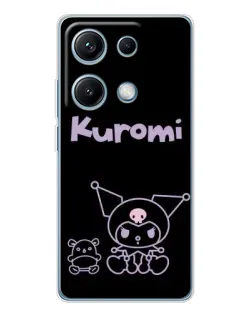Чехол для Xiaomi Redmi Note 14S с картинкой «Kuromi — черный минимализм» Чехол для Xiaomi Redmi Note 14S с картинкой «Kuromi — черный минимализм»