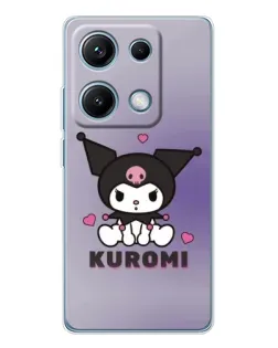 Чехол для Xiaomi Redmi Note 14S с картинкой «Kuromi — фиолетовый арт» Чехол для Xiaomi Redmi Note 14S с картинкой «Kuromi — фиолетовый арт»