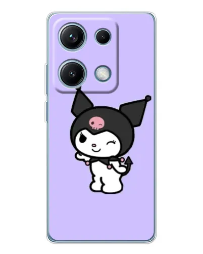 Чехол для Xiaomi Redmi Note 14S с картинкой «Классическая Kuromi» Чехол для Xiaomi Redmi Note 14S с картинкой «Классическая Kuromi»
