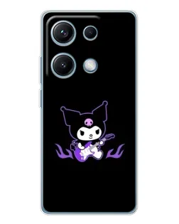 Чехол для Xiaomi Redmi Note 14S с картинкой «Электрическая Kuromi» Чехол для Xiaomi Redmi Note 14S с картинкой «Электрическая Kuromi»