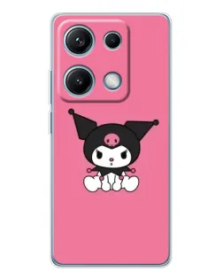 Чехол для Xiaomi Redmi Note 14S с картинкой «Хмурая Kuromi» Чехол для Xiaomi Redmi Note 14S с картинкой «Хмурая Kuromi»