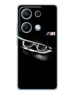 Чехол для Xiaomi Redmi Note 14S с картинкой «BMW — взгляд тигра»