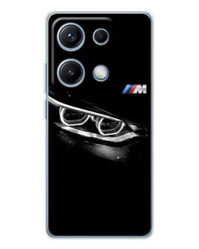 Чехол для Xiaomi Redmi Note 14S с картинкой «BMW — взгляд тигра» Чехол для Xiaomi Redmi Note 14S с картинкой «BMW — взгляд тигра»