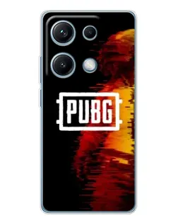 Чехол для Xiaomi Redmi Note 14S с картинкой «Яркий логотип PUBG» Чехол для Xiaomi Redmi Note 14S с картинкой «Яркий логотип PUBG»
