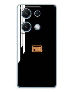 Чехол для Xiaomi Redmi Note 14S с картинкой «PUBG — вертикальные линии» Чехол для Xiaomi Redmi Note 14S с картинкой «PUBG — вертикальные линии»