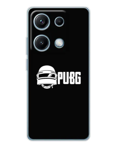 Чехол для Xiaomi Redmi Note 14S с картинкой «PUBG — классический лого» Чехол для Xiaomi Redmi Note 14S с картинкой «PUBG — классический лого»