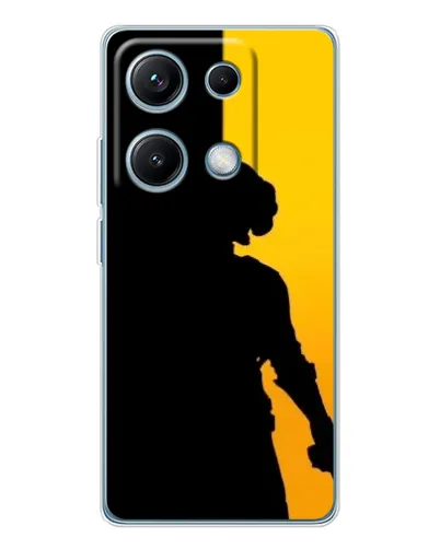 Чехол для Xiaomi Redmi Note 14S с картинкой «Тень воина PUBG» Чехол для Xiaomi Redmi Note 14S с картинкой «Тень воина PUBG»