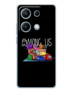 Чехол для Xiaomi Redmi Note 14S с картинкой «Логотип Among Us» Чехол для Xiaomi Redmi Note 14S с картинкой «Логотип Among Us»