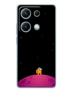 Чехол для Xiaomi Redmi Note 14S с картинкой «Одинокий герой на планете» Чехол для Xiaomi Redmi Note 14S с картинкой «Одинокий герой на планете»