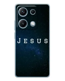 Чехол для Xiaomi Redmi Note 14S с картинкой «Звездное небо Jesus» Чехол для Xiaomi Redmi Note 14S с картинкой «Звездное небо Jesus»