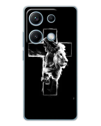 Чехол для Xiaomi Redmi Note 14S с картинкой «Сияющий крест Jesus» Чехол для Xiaomi Redmi Note 14S с картинкой «Сияющий крест Jesus»