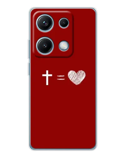Чехол для Xiaomi Redmi Note 14S с картинкой «Уравнение любви» Чехол для Xiaomi Redmi Note 14S с картинкой «Уравнение любви»