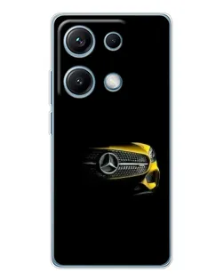 Чехол для Xiaomi Redmi Note 14S с картинкой «Mercedes — ретро стиль» Чехол для Xiaomi Redmi Note 14S с картинкой «Mercedes — ретро стиль»